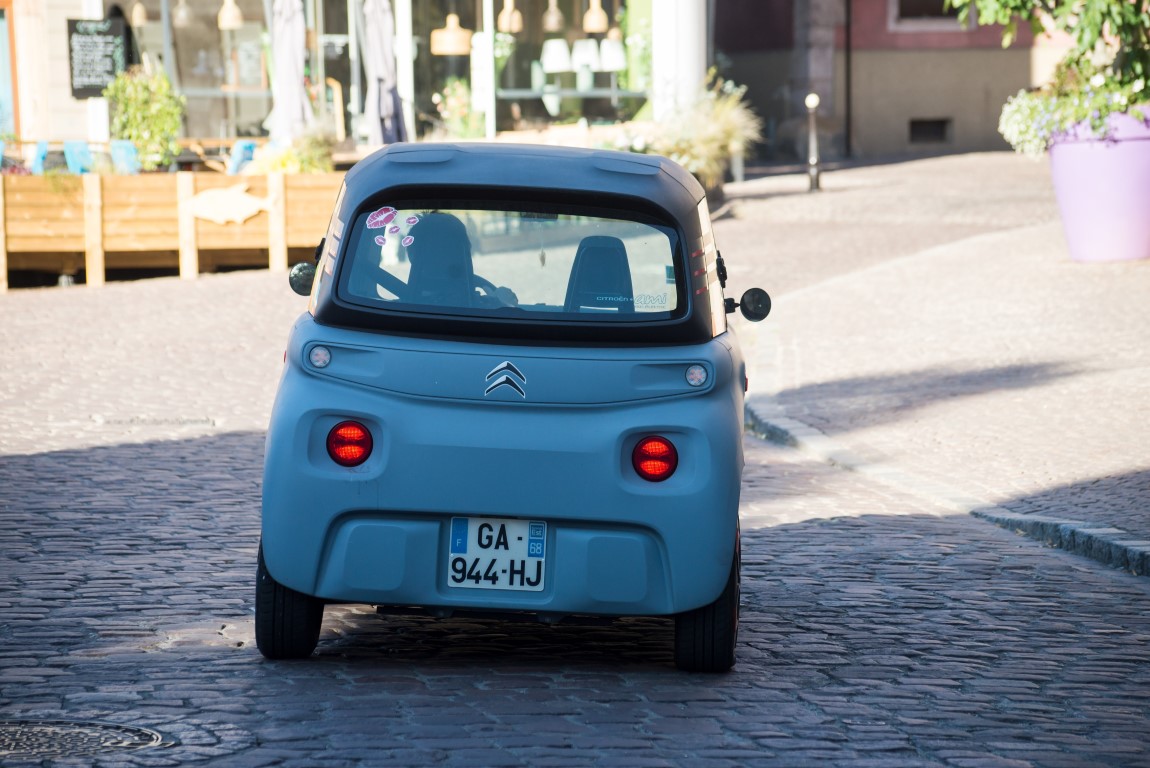 Circulation en ville avec véhicule sans permis