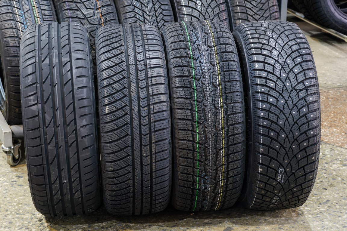 Les différents types de pneus