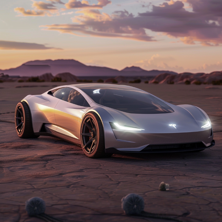 Super Voiture De Course Haute Performance Verte Métallique Réaliste